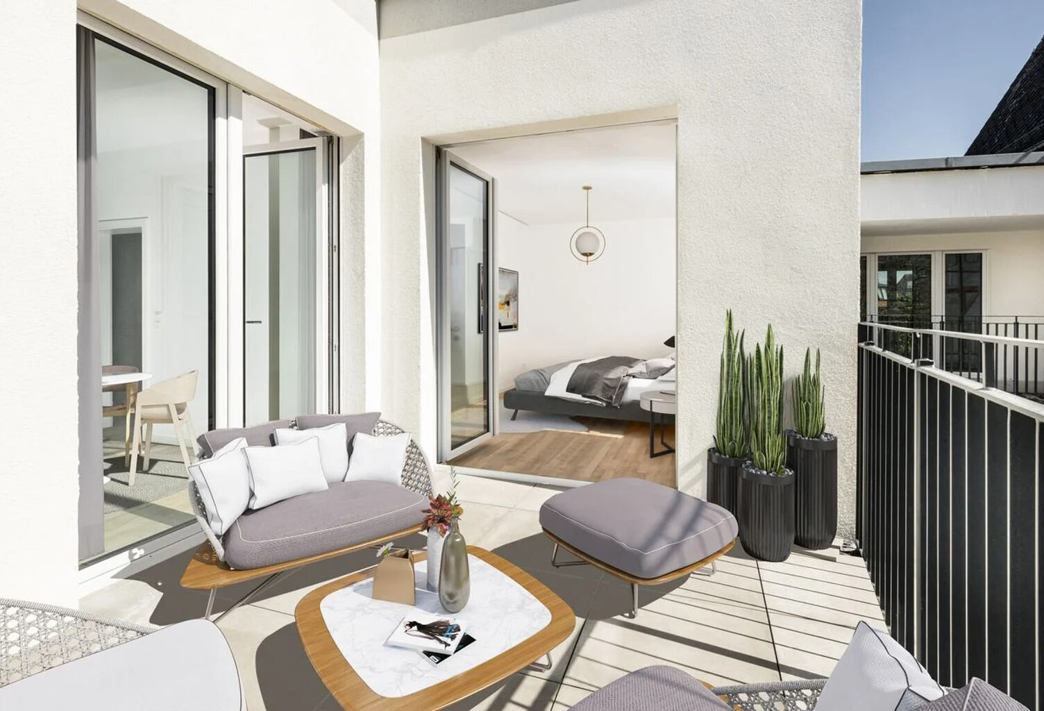 T2 lumineux avec terrasse SUD – Résidence intimiste Toulon Est — photo 1
