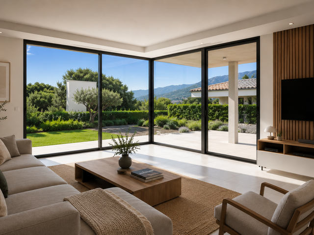 RESIDENCE DE LUXE AU COEUR DES ADRETS -APPARTEMENT DE 140 M² AVEC JARDIN ET APERCU MER — photo du bien