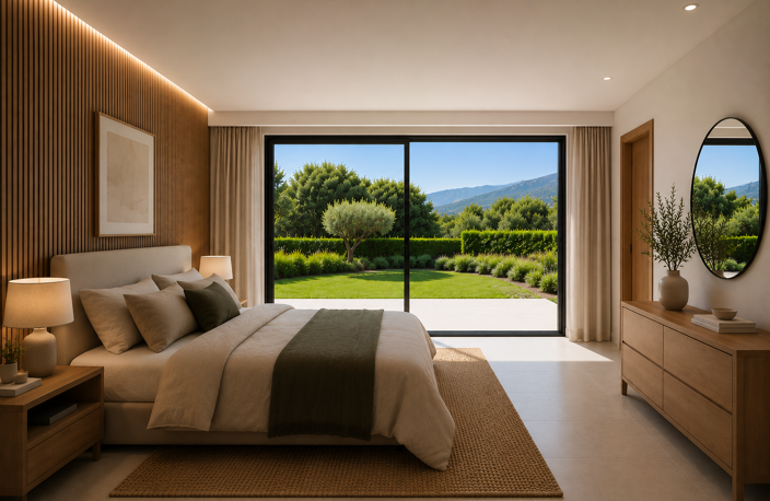 RESIDENCE DE LUXE AU COEUR DES ADRETS -APPARTEMENT DE 140 M² AVEC JARDIN ET APERCU MER — photo 2