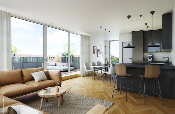 Magnifique 3 pièces en étage bénéficiant d'une belle terrasse dans un secteur résidentiel à Brignole — photo 2