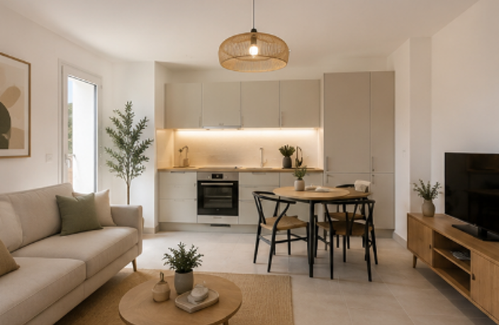 SAINTE-MAXIME – STUDIO NEUF AVEC TERRASSE ET PISCINE — photo 2