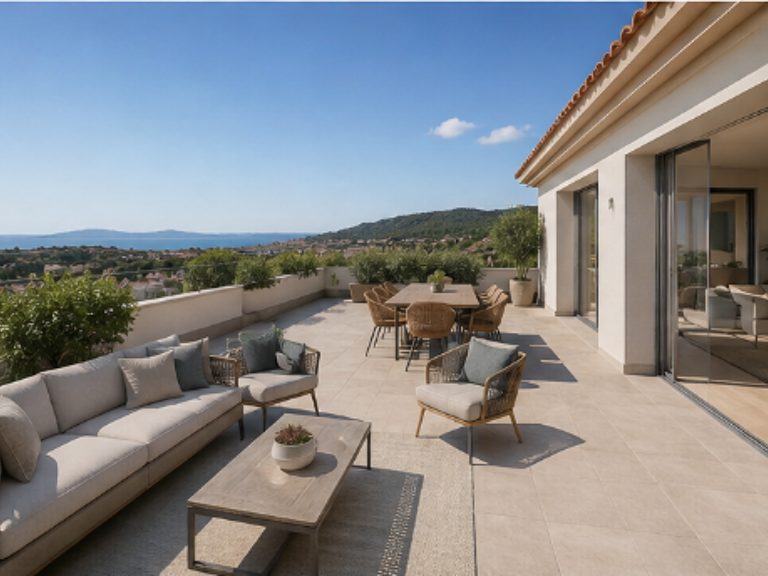 SAINTE-MAXIME – ROOFTOP VUE MER — photo 1