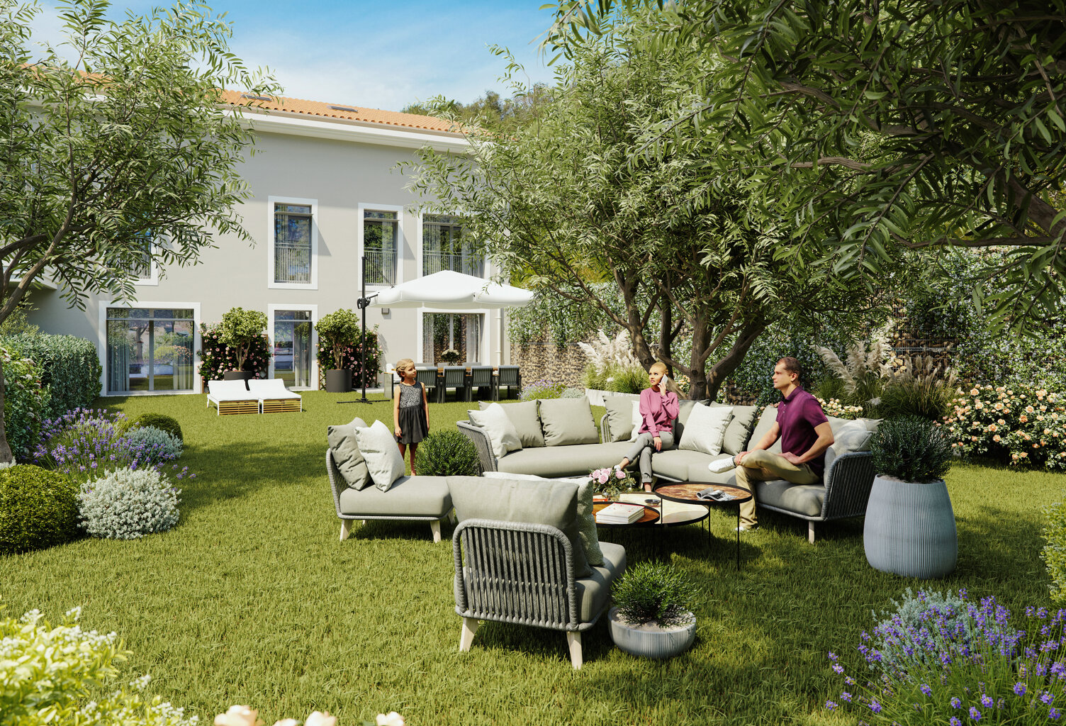 SPLENDIDE MAISON AVEC 4 CHAMBRES A BORMES LES MIMOSAS — photo 1
