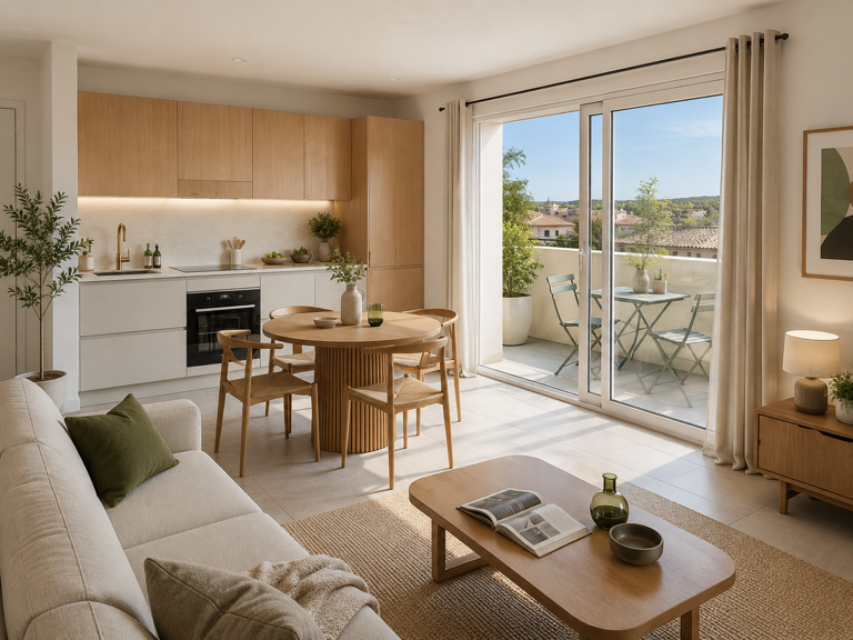 MAGNIFIQUE T3 AVEC TERRASSE & 2 CHAMBRES - BRIGNOLES CENTRE — photo 1