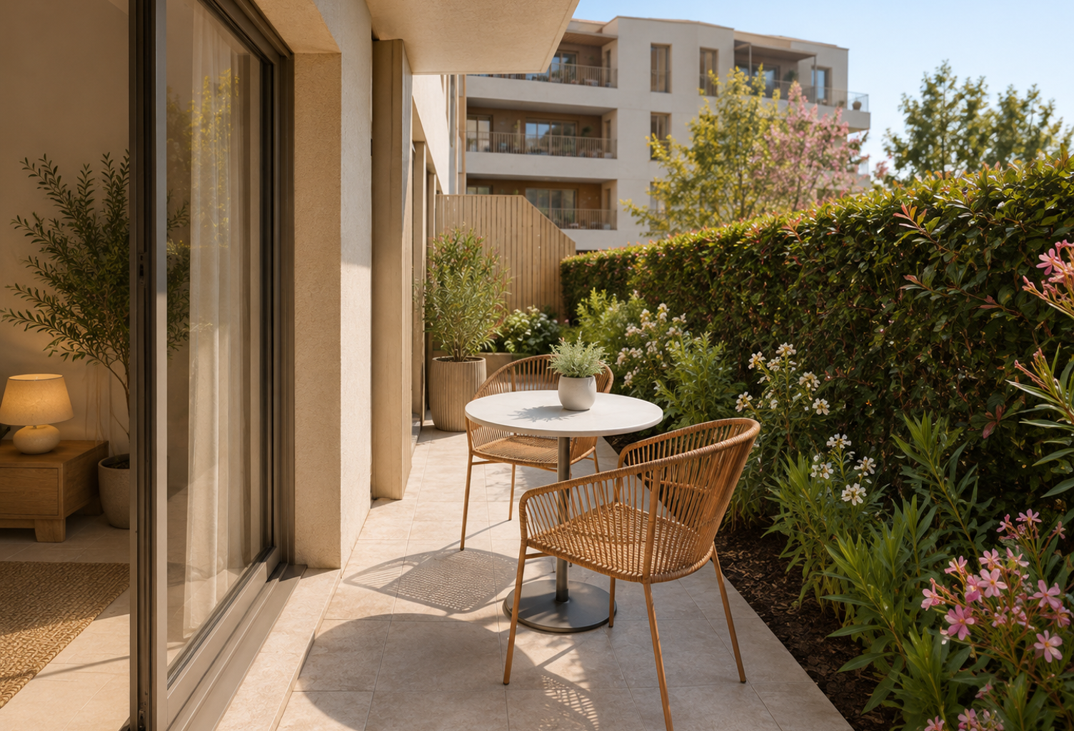 FRÉJUS PLAGE – GRAND T3 AVEC TERRASSE, À 5 MINUTES DES PLAGES — photo 1