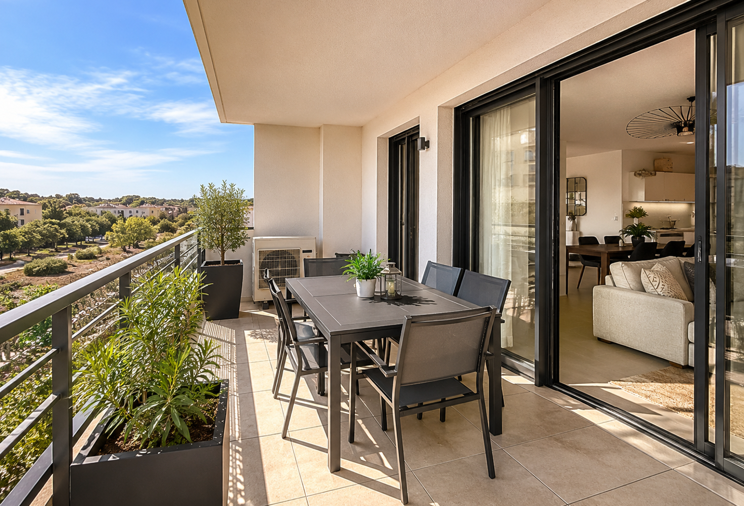 FRÉJUS PLAGE – MAGIQUE T4 AVEC TERRASSE, 3 CHAMBRES & DOUBLE PIÈCE D’EAU — photo 1