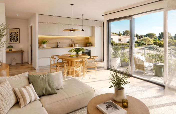 MAGNIFIQUE T3 PLEIN SUD A FREJUS AVEC TERRASSE, PROCHE DES PLAGES — photo 2