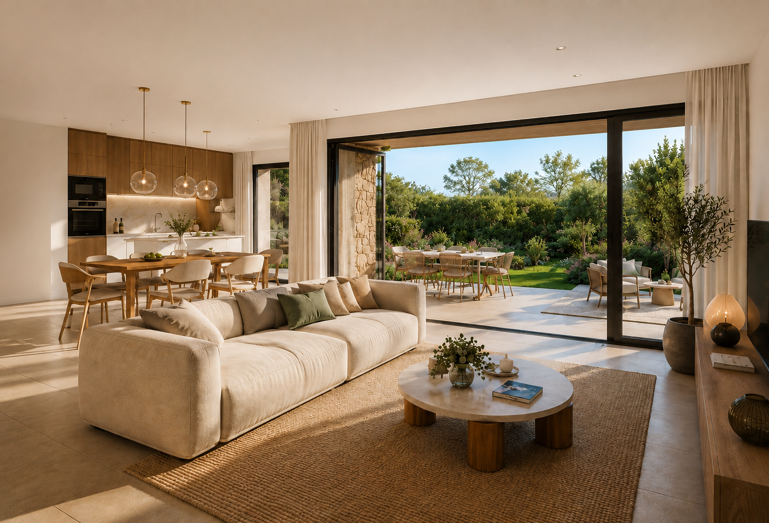 SPLENDIDE T3 DE 72M² TRAVERSANT DANS UN SECTEUR RESIDENTIEL A SAINT RAPHAEL — photo 1