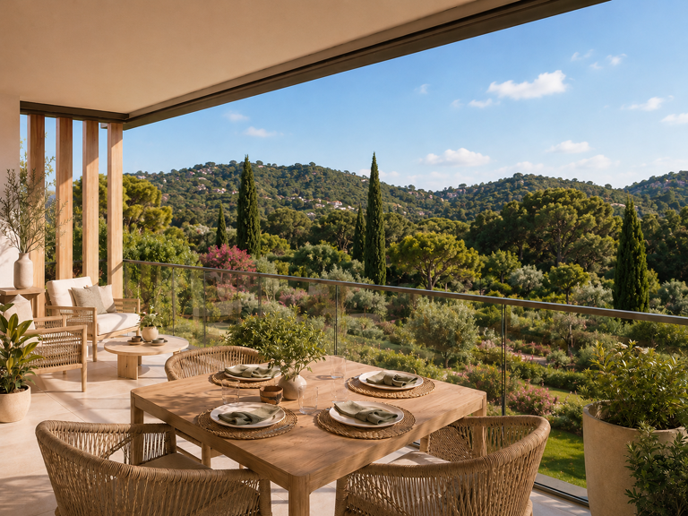 A DEUX PAS DE LA PLAGE D'AGAY - SUPERBE T3 TERRASSE PLEIN SUD & PISCINE — photo 1