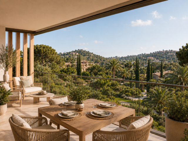 BELLE ADRESSE À AGAY – APPARTEMENT T4 AVEC TERRASSE PLEIN SUD & PISCINE — photo du bien