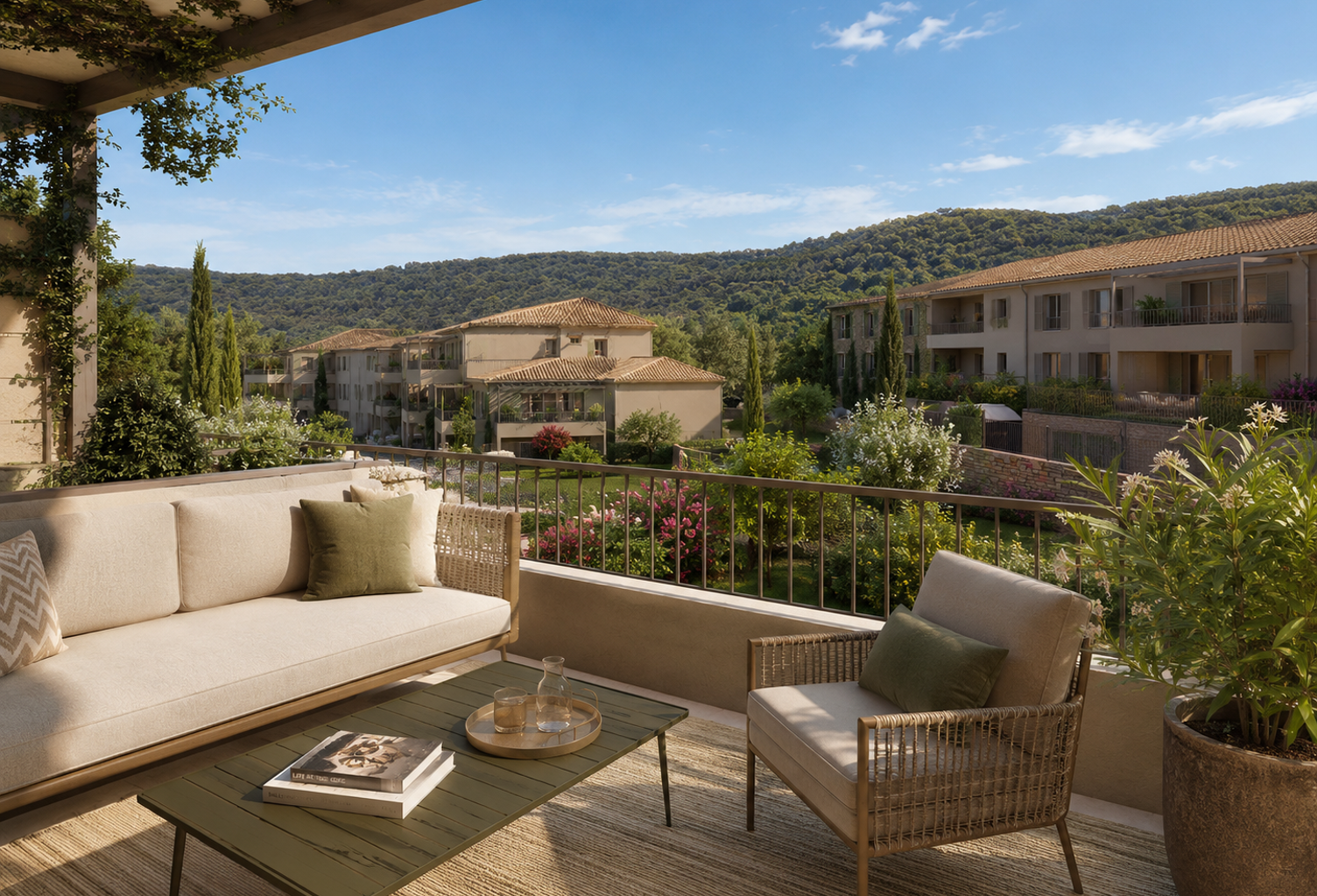 CHARME PROVENÇAL & BELLE TERRASSE AU CŒUR DE LA GARDE-FREINET – MAGNIFIQUE APPARTEMENT T2 — photo 1
