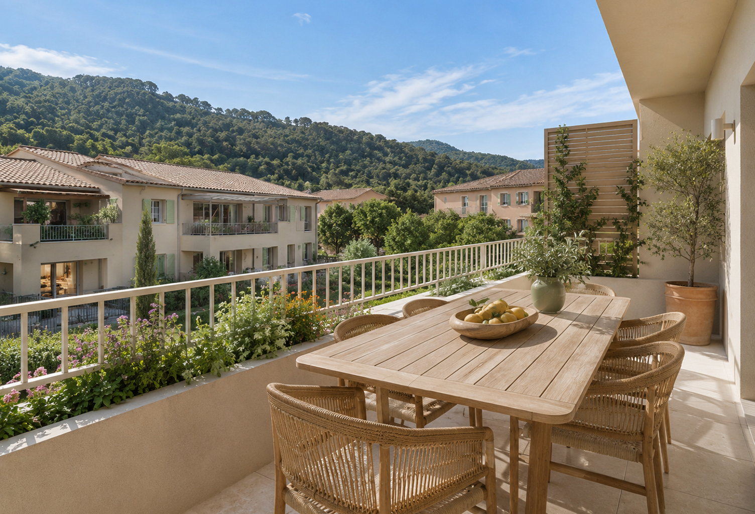LIVRAISON IMMEDIATE POUR CE SUPERBE T3 AVEC BELLE TERRASSE — photo 1