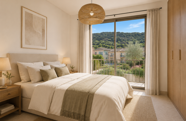 LIVRAISON IMMEDIATE POUR CE SUPERBE T3 AVEC BELLE TERRASSE — photo 3