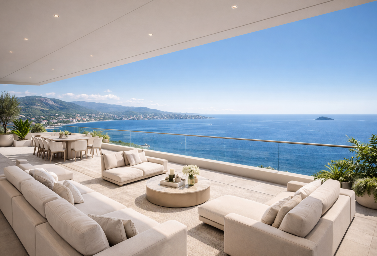 VUE MER A 180 ° A CARQUEIRANNE POUR CET APPARTEMENT DE PRESTIGE DE 206 M² AVEC TERRASSE — photo 1