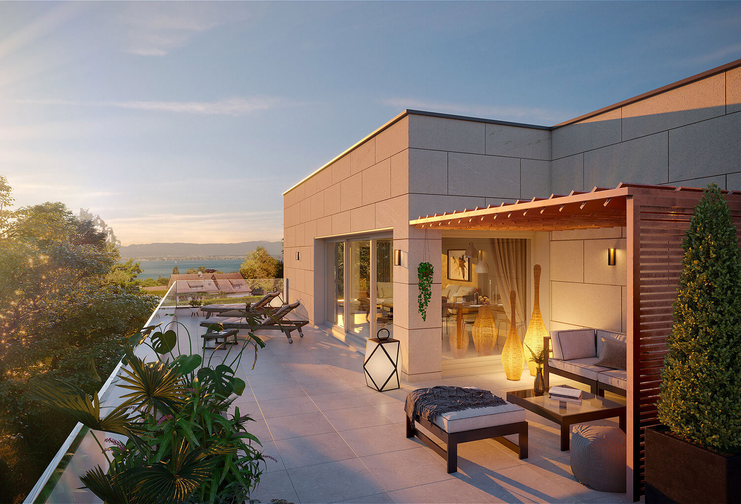 * VUE MER POUR CE SUPERBE T4 DE 95 M² AVEC ROOFTOP DE 70m² — photo 1