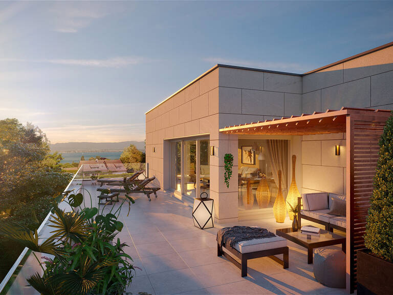 * VUE MER POUR CE SUPERBE T4 DE 95 M² AVEC ROOFTOP DE 70m² — photo 1