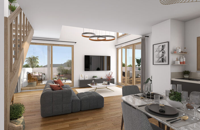 * VUE MER POUR CE SUPERBE T4 DE 95 M² AVEC ROOFTOP DE 70m² — photo 2