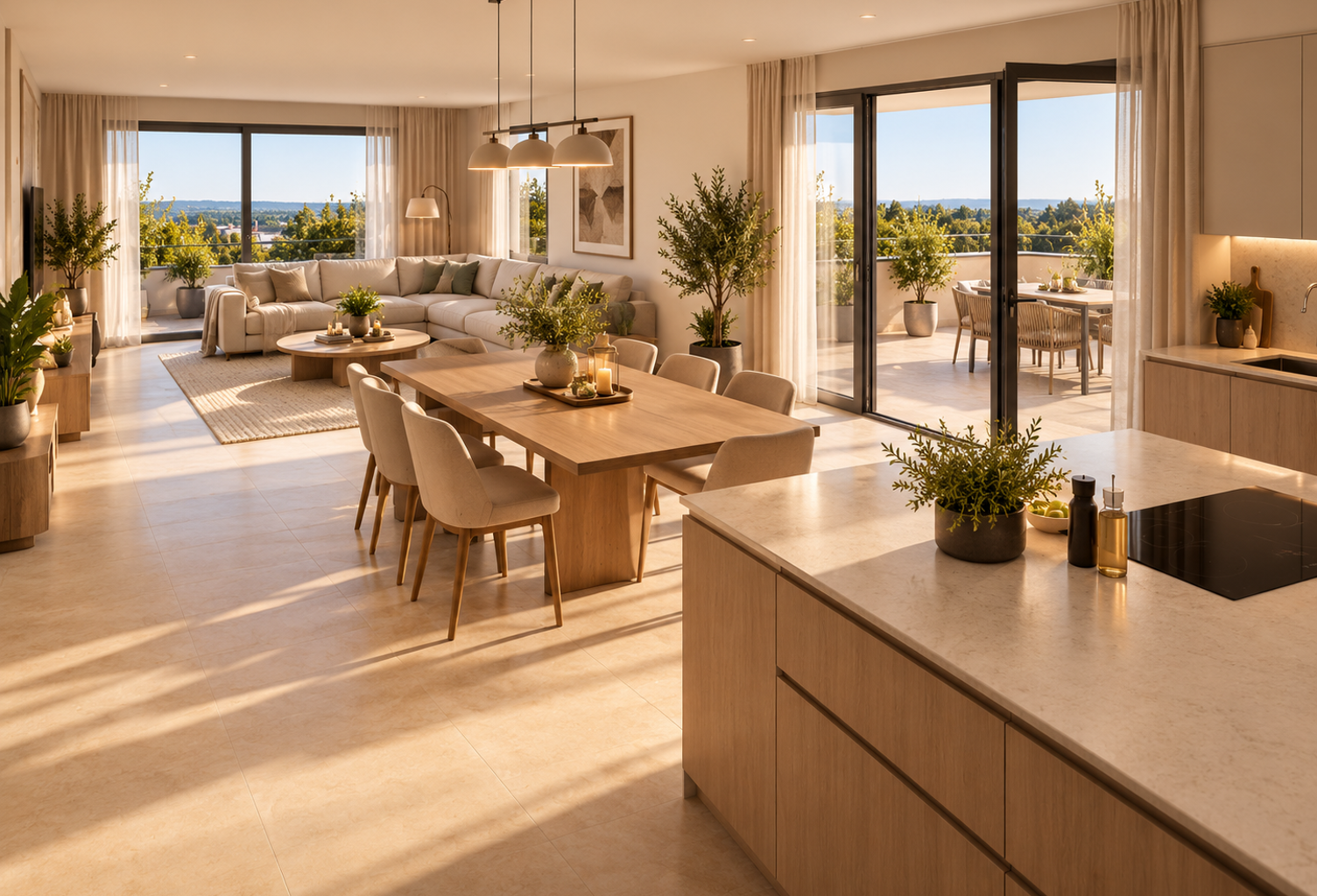 BEAU DERNIER LOT A BREUSCHWICKERSHEIM. Exceptionnel T4 attique avec 66 m² de terrasses — photo 1