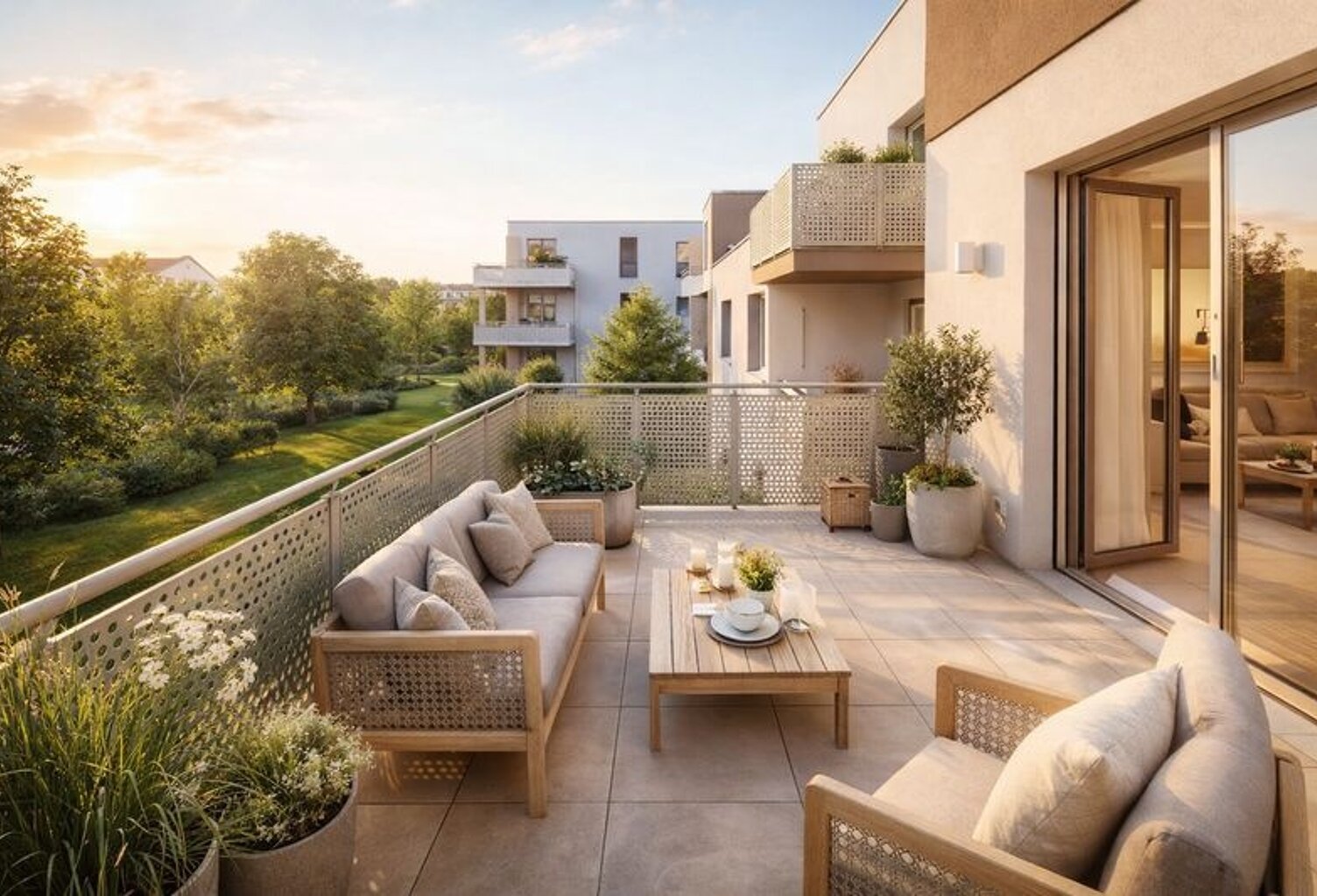 Votre futur cocon : T4 lumineux avec grand balcon. — photo 1