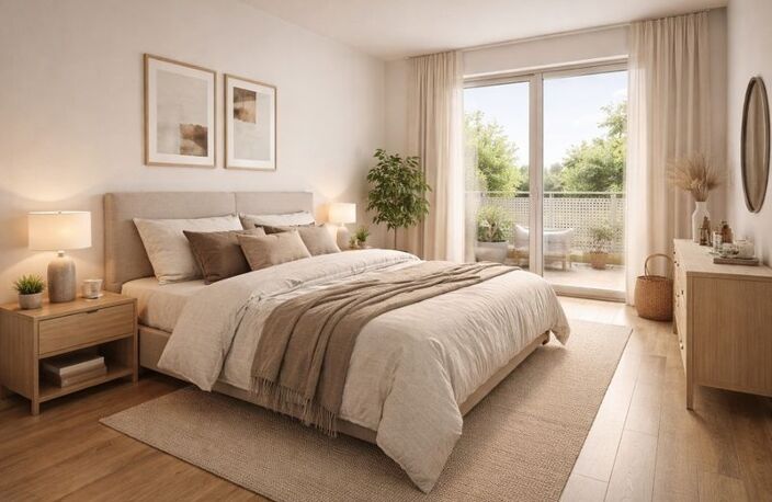 Votre futur cocon : T4 lumineux avec grand balcon. — photo 3