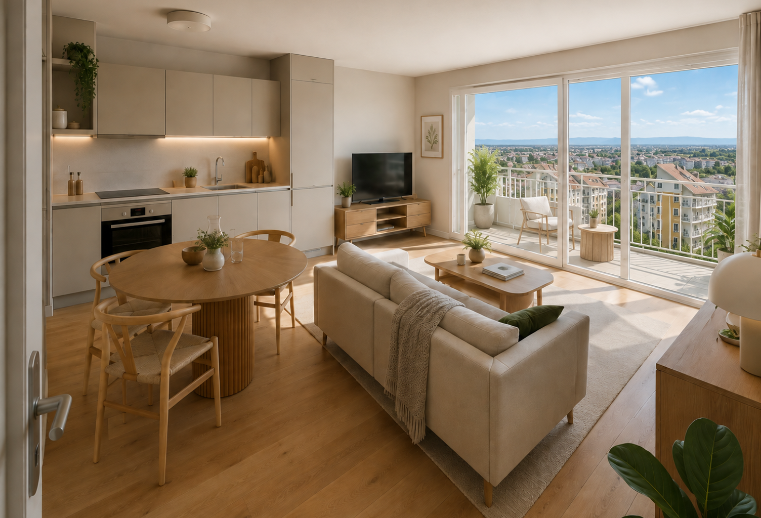 Coup de cœur : T2 neuf avec balcon dans résidence contemporaine — photo 1