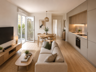 Coup de cœur : T4 neuf avec balcon dans résidence contemporaine — photo 2