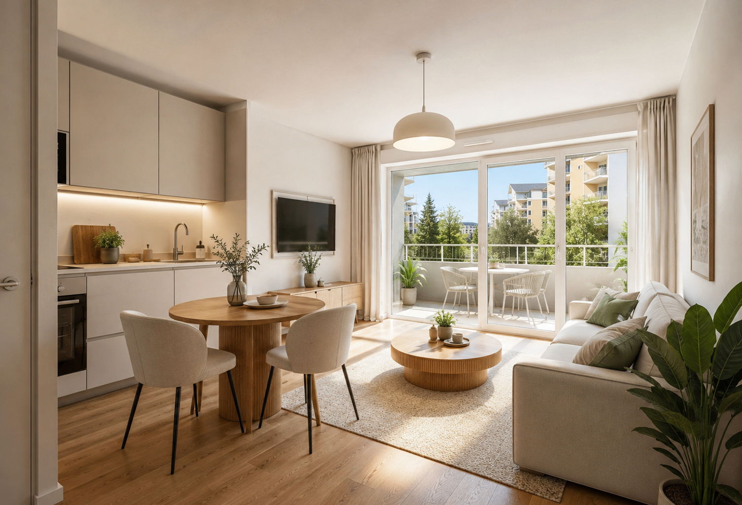 Coup de cœur : Appartement deux pièces entre ville et nature — photo 1