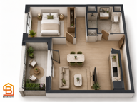 ACHAT APPARTEMENT NEUF 2 PIECES OPTIMISE AVEC EXTERIEUR ET PARKING — photo 3