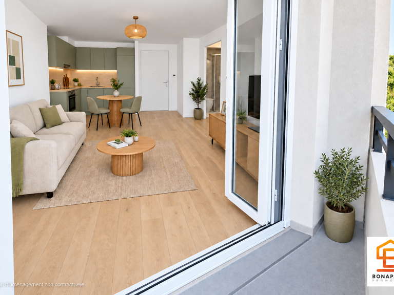 Charmant 2 pièces en étage avec balcon+parking à 300m gare ligne RER C+H — photo 1