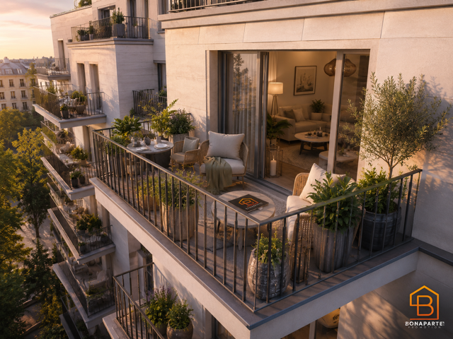 T2 neuf avec balcon – Villa Joffre, Épinay-sur-Seine — photo du bien