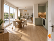 3 pieces  avec terrasse de 34 m² en étage à Cergy LIRAISON RAPIDE — photo 3