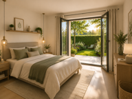 retour à la vente 2 pièces en rez de jardin interieur copro — photo 3
