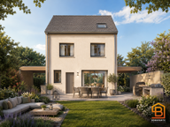 Cergy coteaux maison neuve 5 pièces avec terrasse et jardin — photo 2