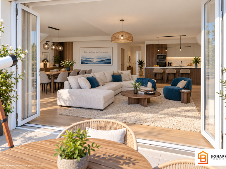 APPARTEMENT LIVRÉ ET VISITABLE — 136 M² — 4 CHAMBRES — TERRASSE DE 22 M² VUE MARINA — photo 1