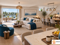 APPARTEMENT LIVRÉ ET VISITABLE — 136 M² — 4 CHAMBRES — TERRASSE DE 22 M² VUE MARINA — photo 4