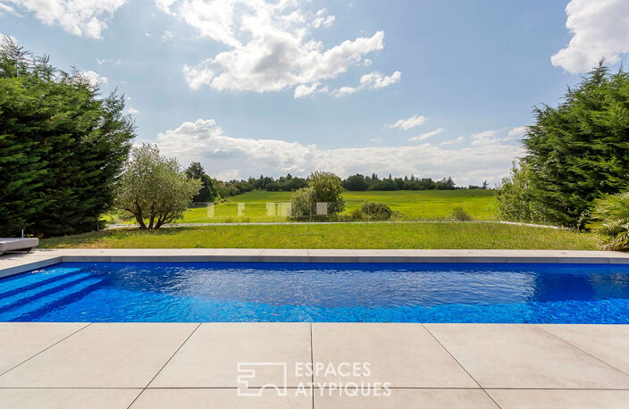 Maison Contemporaine avec vue nature — photo 4