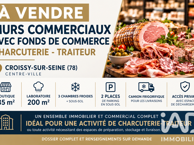 Vente Boutique/Local commercial 235 m&sup2; — photo du bien