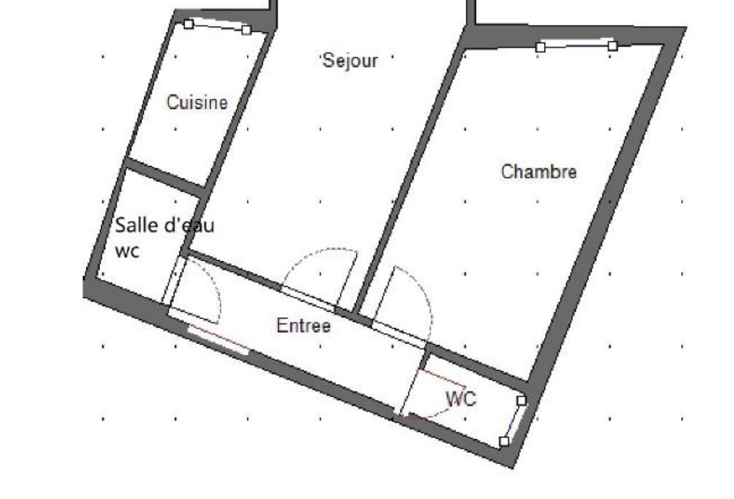 Vente Appartement 2 pièces — photo 1