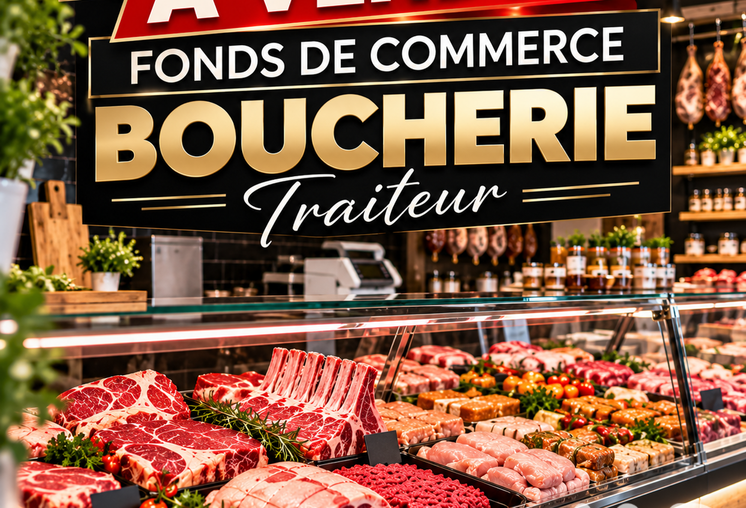 Vente Boucherie, Charcuterie 350 m&sup2; — photo 1