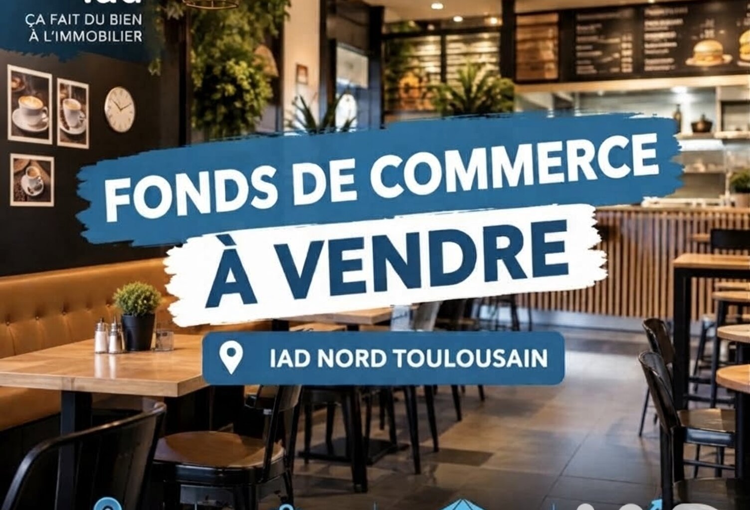 Vente Restauration rapide 120 m&sup2; — photo 1