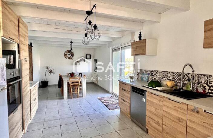 À Nieulle sur Seudre, maison d'environ 106 m2, 4 chambres, jardin clos + terrain constructible. — photo 2