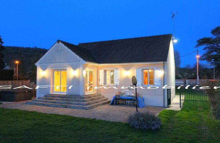 Maison Plain-pied de 114m2 avec 3 chambres, garage, chalet bois et grand jardin de1460m2 parfaitement clos. — photo 3