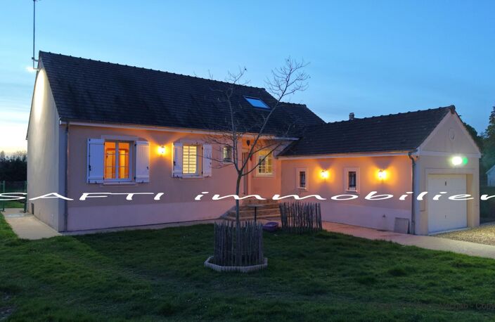 Maison Plain-pied de 114m2 avec 3 chambres, garage, chalet bois et grand jardin de1460m2 parfaitement clos. — photo 4