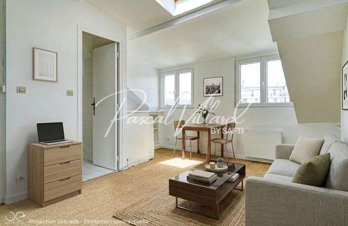Boulogne-Billancourt  Princes-Marmottan  2 pièces rénové  à vendre. — photo 2
