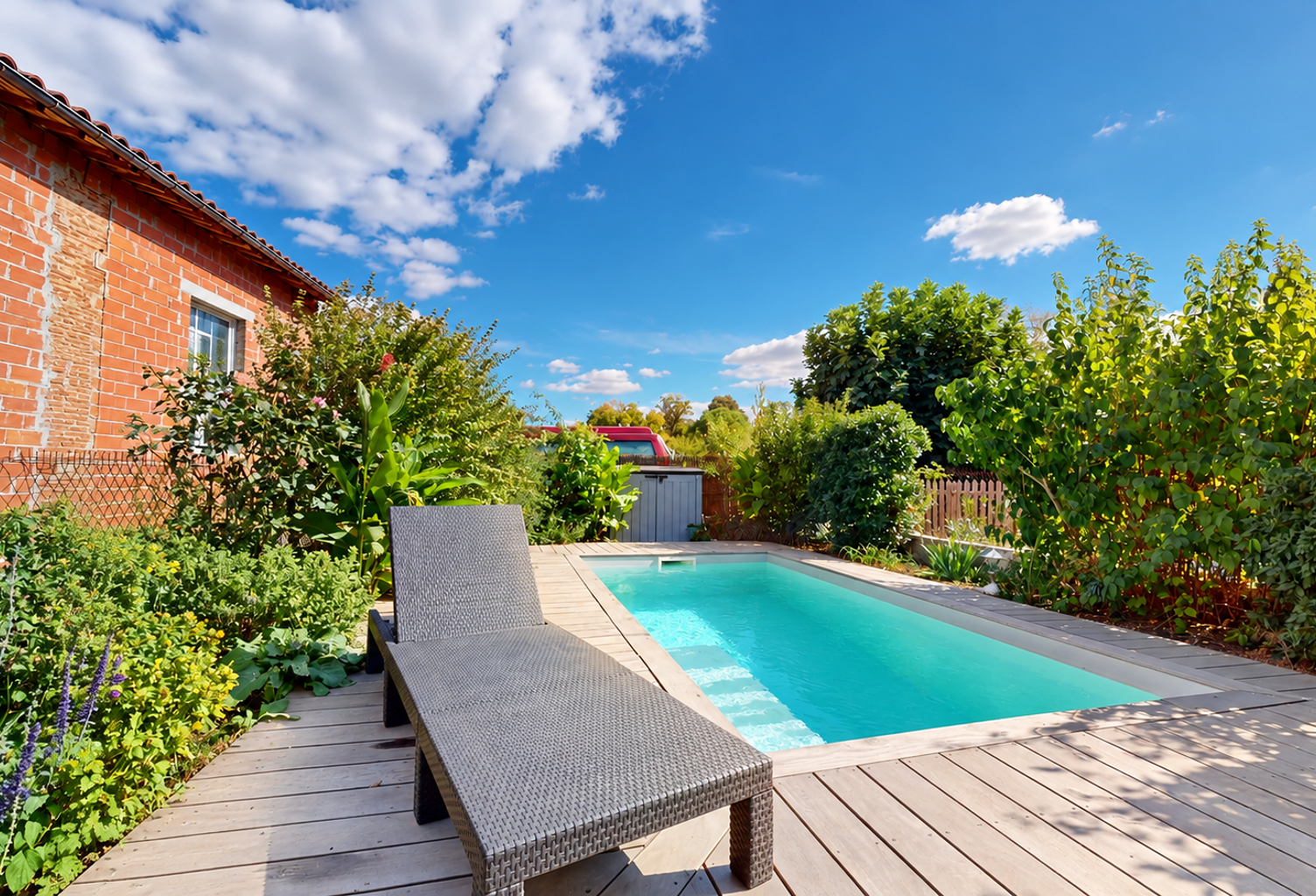 LAGARDELLE-SUR-LÈZE   Maison familiale de 170 m2 avec piscin — photo 1