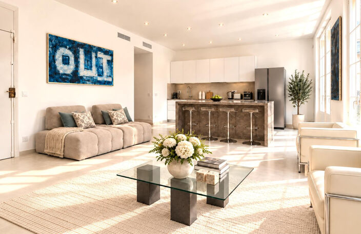 T3 d'exception de 93 m² – Cœur de Nice — photo 2