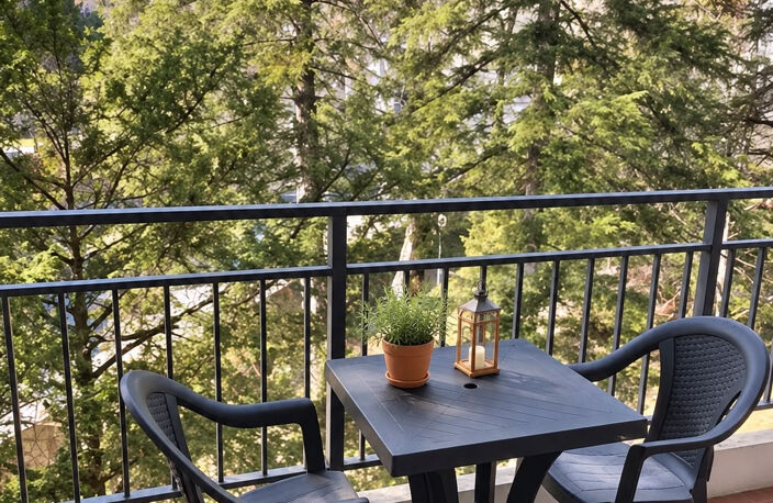 GRÉOUX-LES-BAINS   STUDIO MEUBLÉ DE 27 M2 AVEC BALCON ET PAR — photo 2
