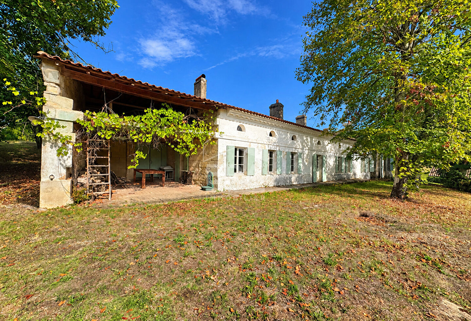Maison ancienne à vendre à Saint-Seurin-de-Bourg - 7 pièces, 215 m² sur 1,46 ha — photo 1