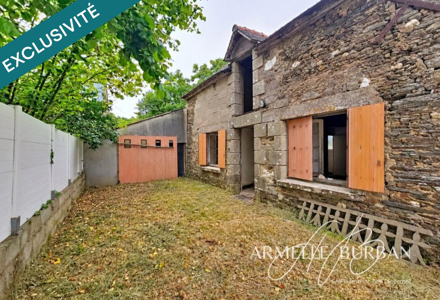 Maison en pierre à rénover entièrement — photo 1