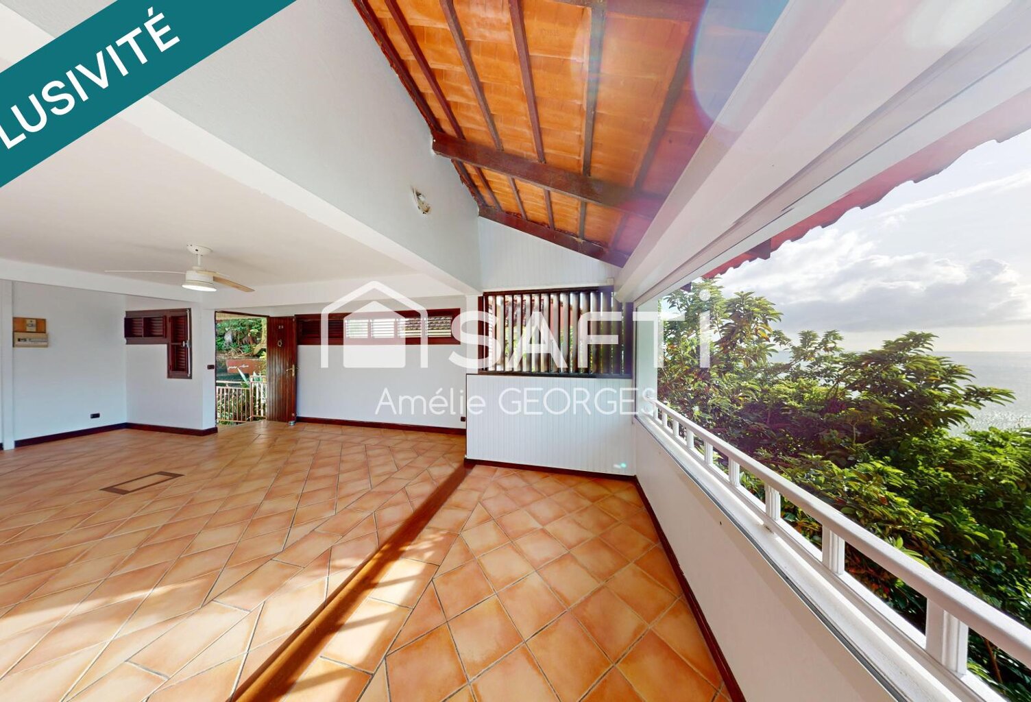 Appartement T3 avec piscine - Vue mer et montagne  Schoelcher — photo 1